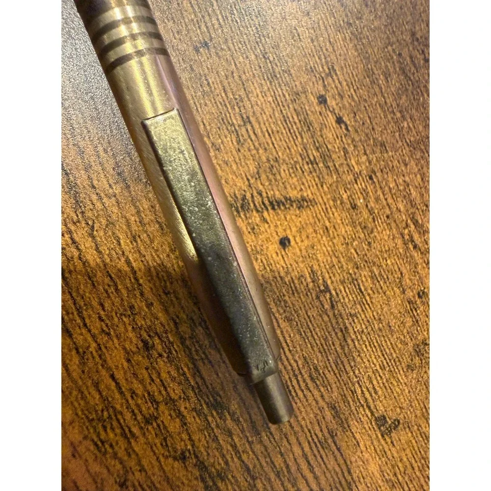 Vintage Ormet Corporation Alumina Plant Gold‎ Tone Advertising Ballpoint Pen